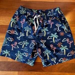 Chubbies Men’s Bathing Suit 7” inseam Size Large